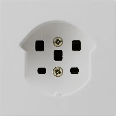 Prise ENC kallysto T25 gris clair bornes à vis 