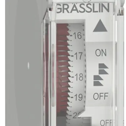 REG-Schaltuhr talento 111 mini, On-Off-Uhr, plombierbar 