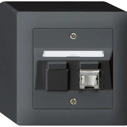 Presa AP kallysto cat.6 1RJ45/s antracite 