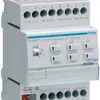 Attuatore di riscaldamento AMD Hager TXM646T KNX easy sestuplo 