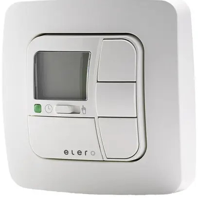 Émetteur mural RF AP elero ProLine AstroTec-868 bidi 1-canal à piles blanc 