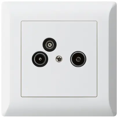 Prise d'antenne ENC R/TV/données kallysto.line 23dB blanc 