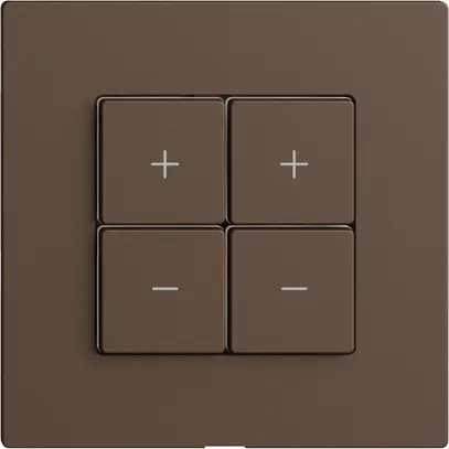 Dimmer Uni-LED 2K/4T Edue Wiser coffee 