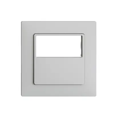 Kit frontal EDIZIOdue F p.détecteur d.mouvement pirios 180 R eco plus gris clair 