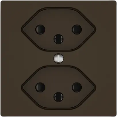 Presa EDIZIO.liv SNAPFIX® 2×T13 con shutter ma 