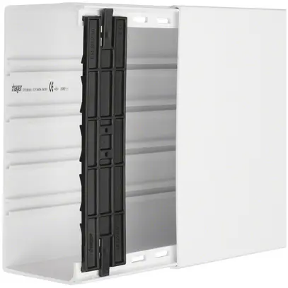 Canal d'installation tehalit FB 230×100×2000mm blanc trafic 