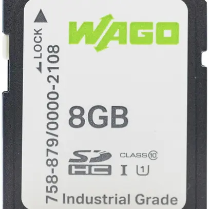 Speicherkarte SD WAGO Contact 8GB, pSLC-NAND 