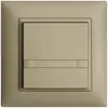 Pulsante INC KNX 1×EDIZIOdue colore sand RGB senza LED con inserto carta 