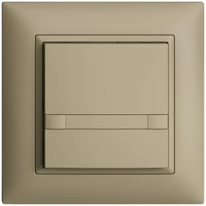 Pulsante INC KNX 1×EDIZIOdue colore sand RGB senza LED con inserto carta 