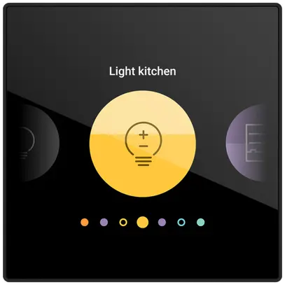 Appareil de service SmartHome Niko NHC 3.6” 83×83×11.5mm 