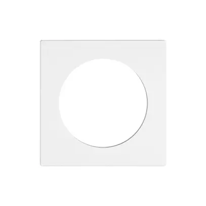 Abdeckset EDIZIO.liv SNAPFIX® Thermostat 60×60×7mm weiss IP20 