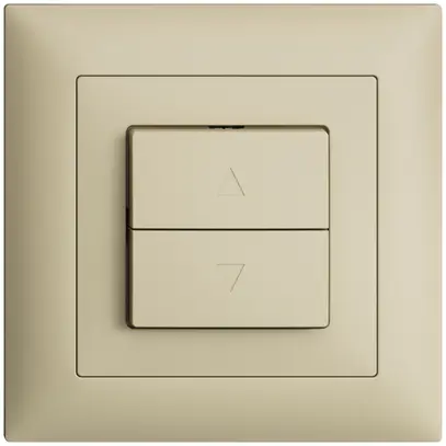 Kit frontal ENC EDIZIOdue FMI vanille pour poussoir & interrupt.stores 