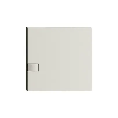 Tasto 1/1 KNX/elettronic.s.LED EDIZIOdue comando semplice grigio chiaro 