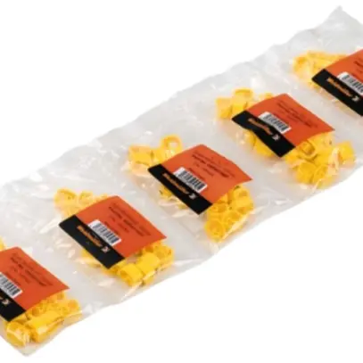 Leitermarkierer Weidmüller CLI C MP für Ø8…16mm 6×11mm Aufdruck: 1, gelb 