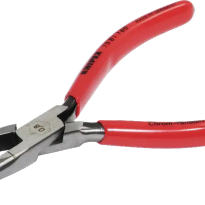 Pinza spellafili KNIPEX Ø0.8mm 160mm lucidato c.rivestimento materia sintetica 