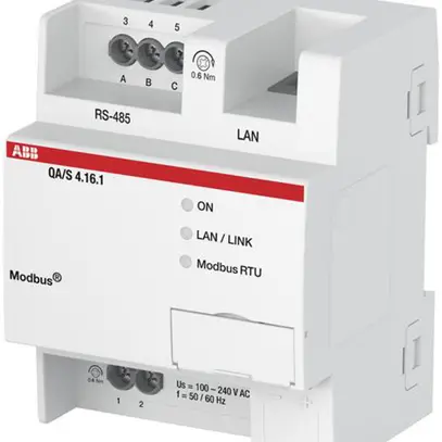 Energy Analyzer AMD ABB QA/S 4.16.1, ModBus, per 16 partecipante 
