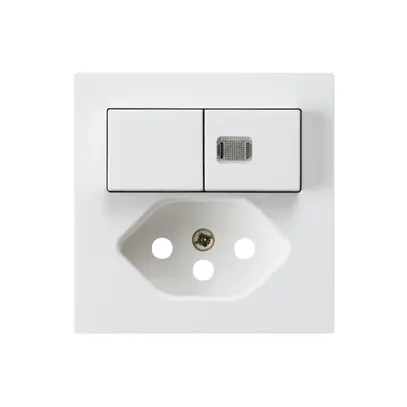 Kit frontal kallysto S1/T13 60×60 blanc avec 1 lentille et sécurité enfants 