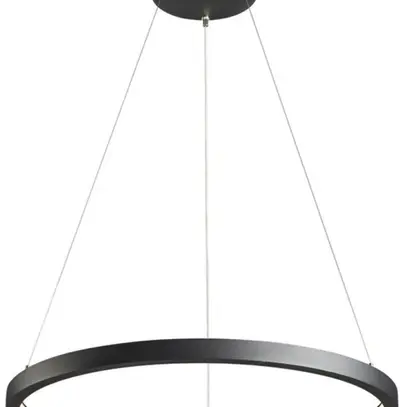 LED-Pendelleuchte SLV ONE 60 DALI 25W 1500lm 3000/4000K Ø600×30mm schwarz 