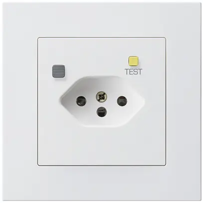 Presa INC KPR T13 FI 30mA bianco 