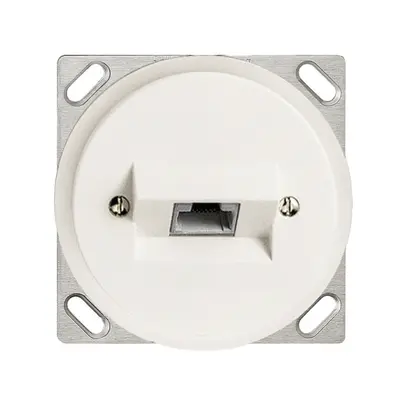 Boîte de raccordement INC JK 58 1RJ45 blanc 