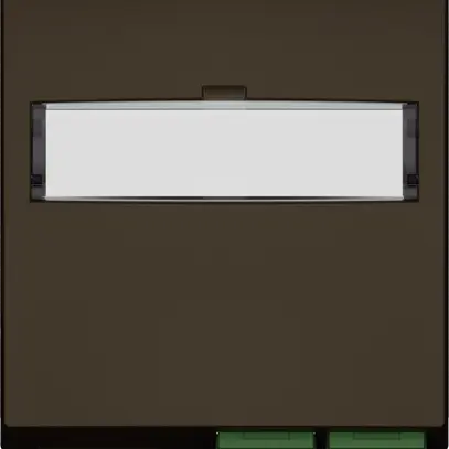 Presa FTTH EDIZIO.liv SNAPFIX® LC APC Diamond F-3000 2 accoppiatori ma 