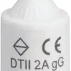D-Sicherung DTII 2A 500V gG mit Kennmelder 