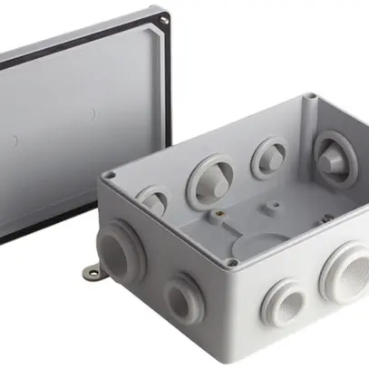 Boîte de dérivation Woertz 5×16mm² gris 