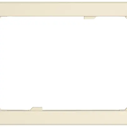 Piastra frontale EDIZIO.liv SNAPFIX® per KNX-Panel 7" 120×180 mm cr 