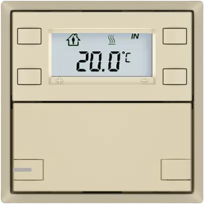 Pulsante RTH EDIZIO.liv SNAPFIX® c.RGB-LED 1×tasto com.2T cr 