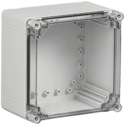 Scatola per apparecchio RW CUBO O 200×200×130mm OPCP trasparente 
