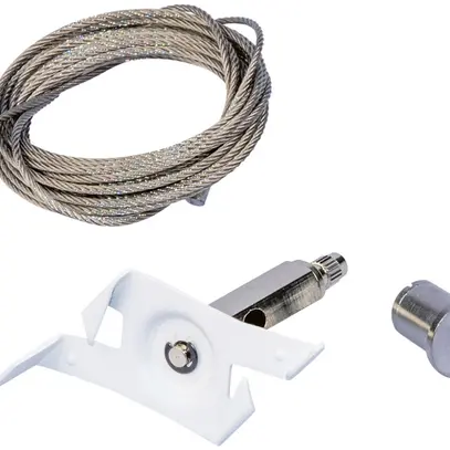 Kit de suspension DOTLUX pour rail à 3 phases PRO, fil 1.5m, blanc 
