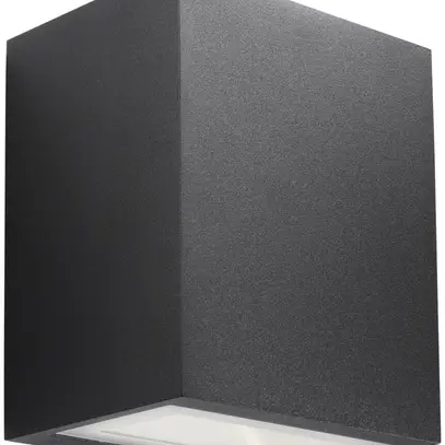 Applique LED Flagstone 7.5W 270lm IP44 noir 