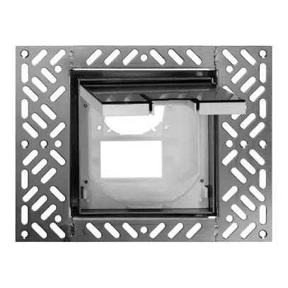 Scatola pavim.p.FM+FLF 130×130 piana, cop.a cern.Cr-sm. oro 