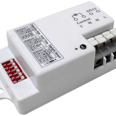 Détecteur de mouvement INC pour QUICK-FIXplus, HF, max. 400W, blanc 