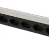 Presa multipla PDU 19" MH maxCONNECT 8×T13 1HE 3×1.5mm² 3m alu/nero 