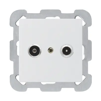 Presa antenna INC kallysto R/TV montaggio B 23dB 2GHz bianco 