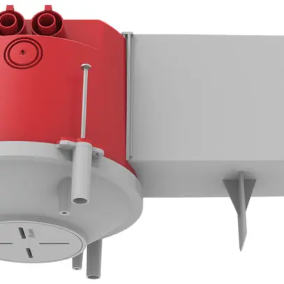 EB-Gehäuse Spotbox Mini Fix 75TL mit Tank lang 