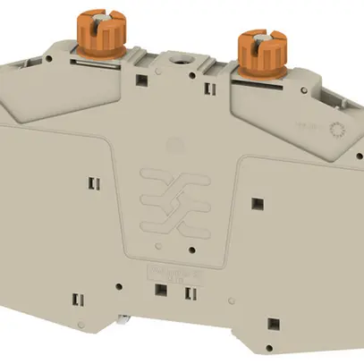 Terminale di fissaggio Weidmüller CS TTB TS35 serie A, per profilo di cop. beige 