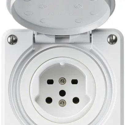 Presa INC robusto tipo 15 bianco 