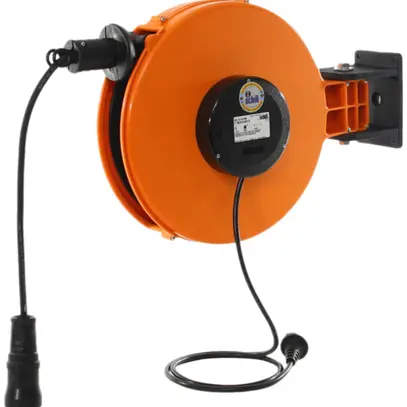 Avvolgicavo automatico Demelectric FT 350.0315 CH 1×T13 15m 3×1.5mm² IP20/44 