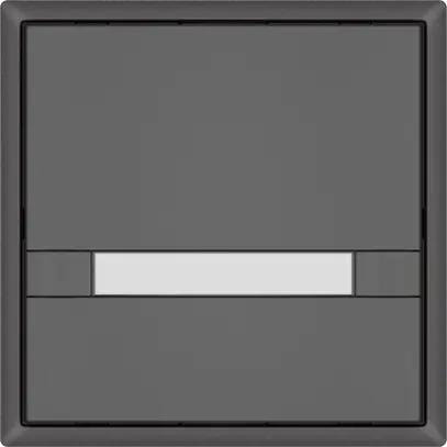 Pulsante universale EDIZIO.liv UNI SNAPFIX® s.LED 1× com.2T targ.grs 