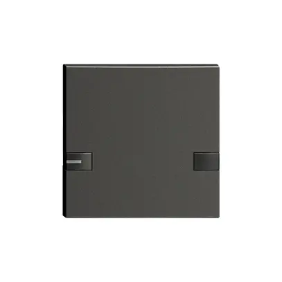 Touche 1/1 KNX/électron.a.LED EDIZIOdue commande à 2-touches noir 