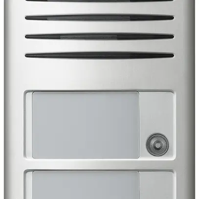 Poste audio externe AP Legrand SFERA LINEA 2000 2×poussoirs 176×98mm arg IP54 