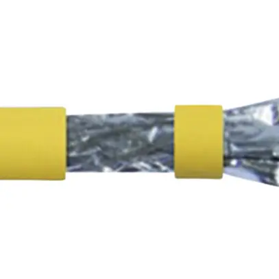 Cavo informatico ROLINE Solid cat.8.1 S/FTP 4P AWG22 2000MHz Eca giallo 100 