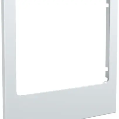 Cornice design audio Hager elcom.touch/elcom.fon quadrato grigio chiaro 