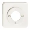 Kit frontal ENC 0-1-2-3 blanc pour interrupteur rotatif à clé 