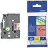 Cassette ruban Brother TZe-441 18mm×8m, rouge/noir 
