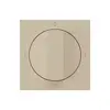 Kit frontale per interruttore rotativo S0 60×60mm kallysto 0-1-0-1 beige 