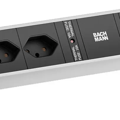Prise multiple de table BACHMANN DESK 2 2×T13 1×USB-A 18W 1×USB-C PD 22W 0.2m 