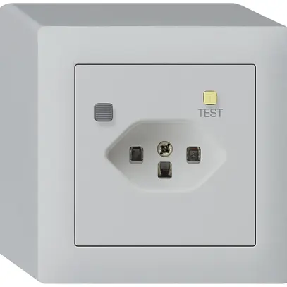 Presa AP kallysto T23 FI 30mA grigio chiaro 